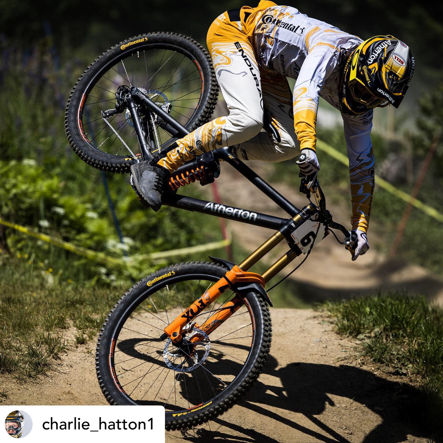 Charlie Hatton Crankworx DH winner